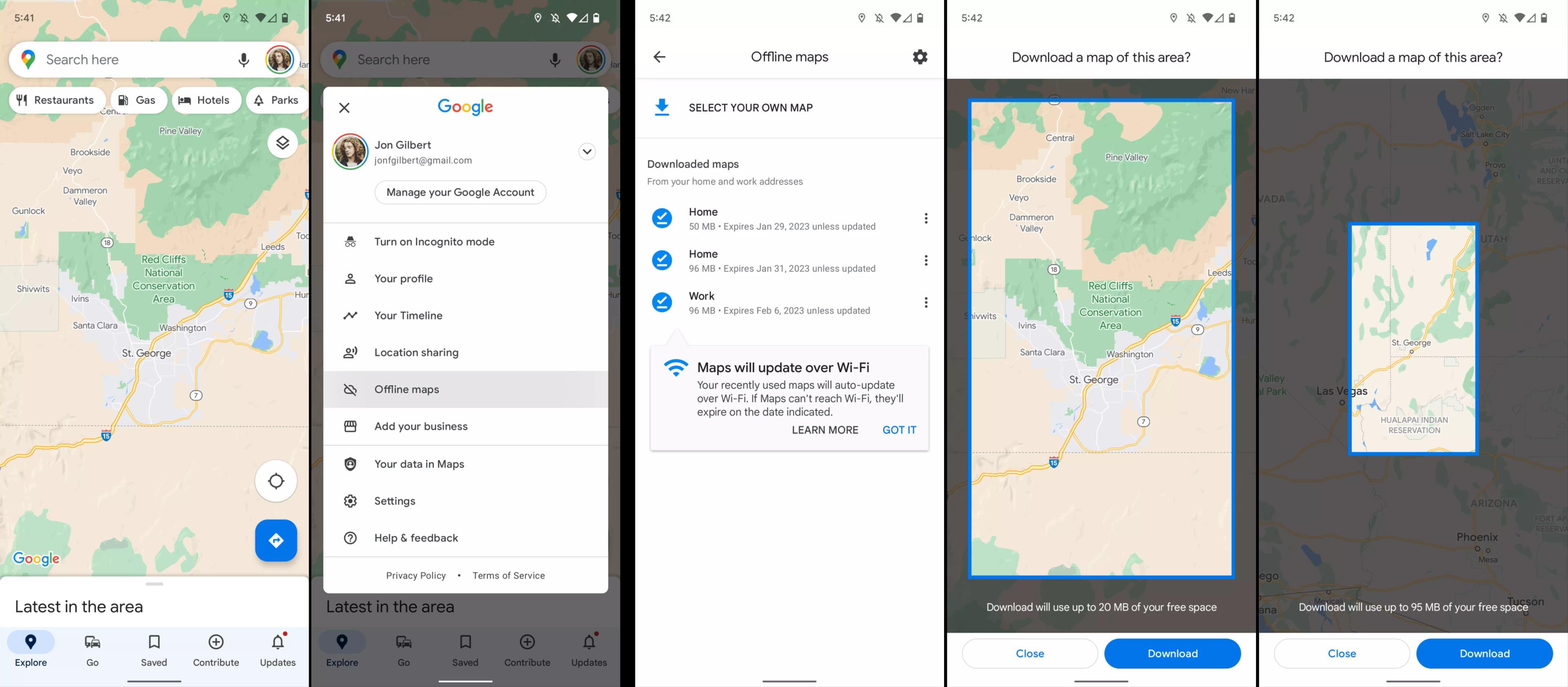 offline maps