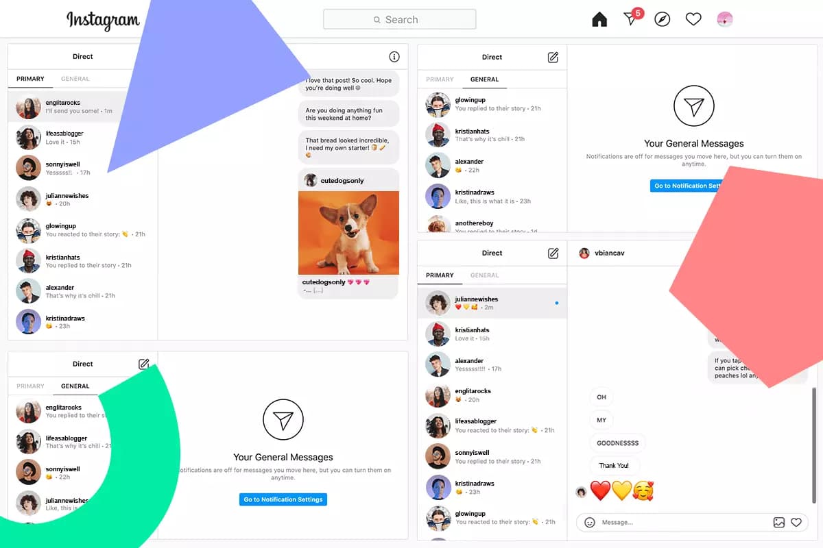 DMs on Instagram get better on last update