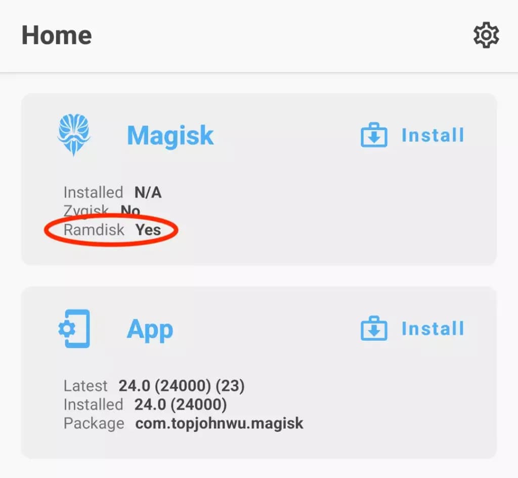install magisk
