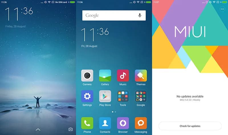 xiaomi os devices update