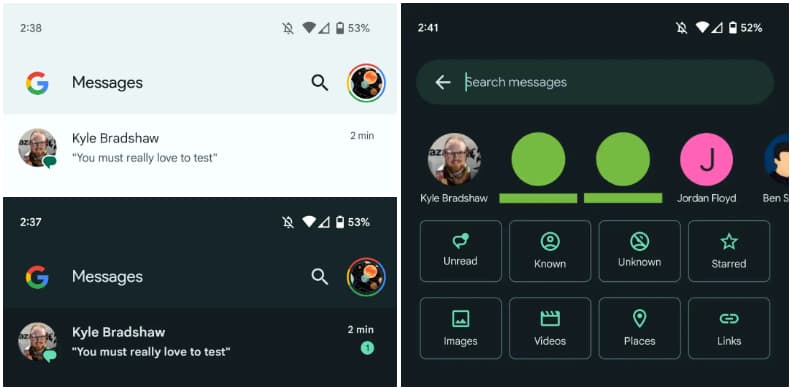 Messages