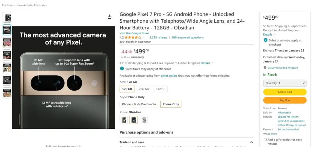 pixel deal