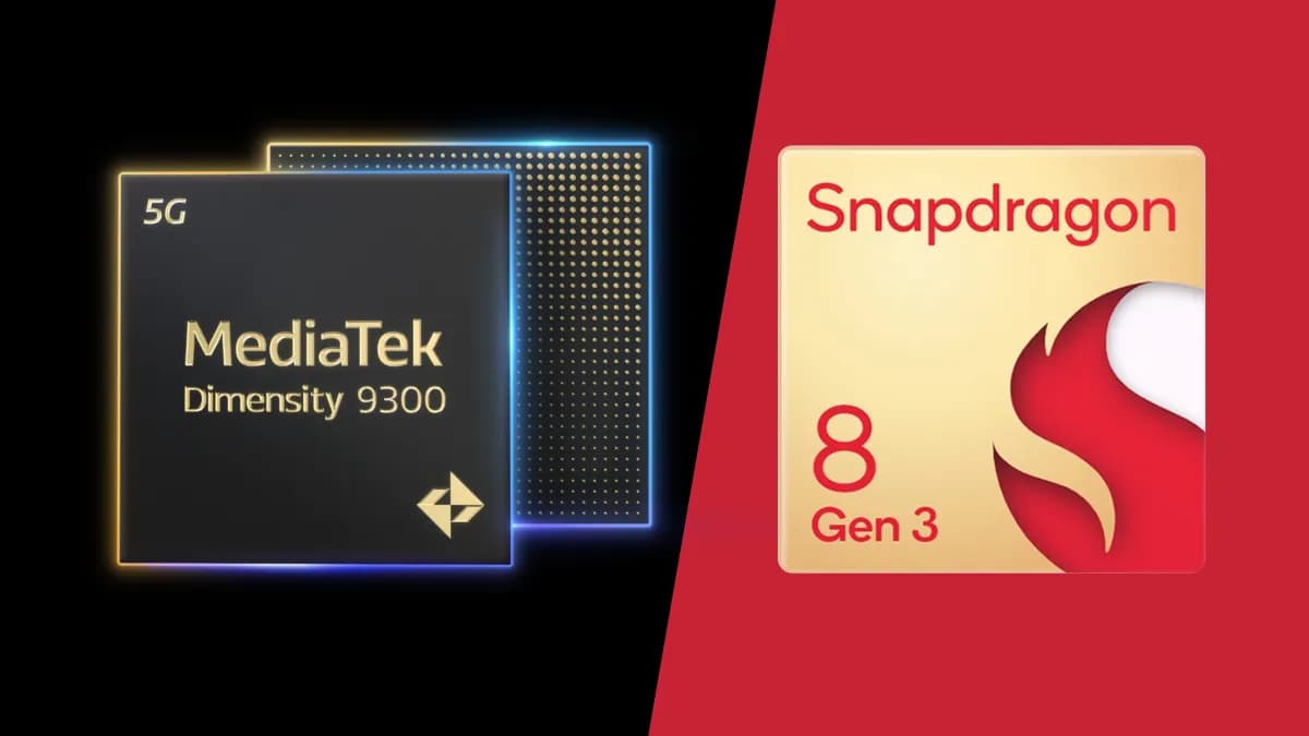 Snapdragon 8 Gen 3 vs Dimensity 9300