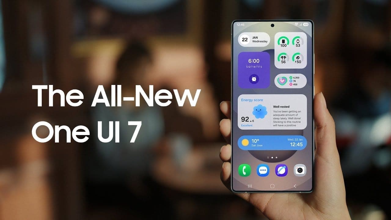 Samsung One UI 7 sneak peek – a beautiful new look