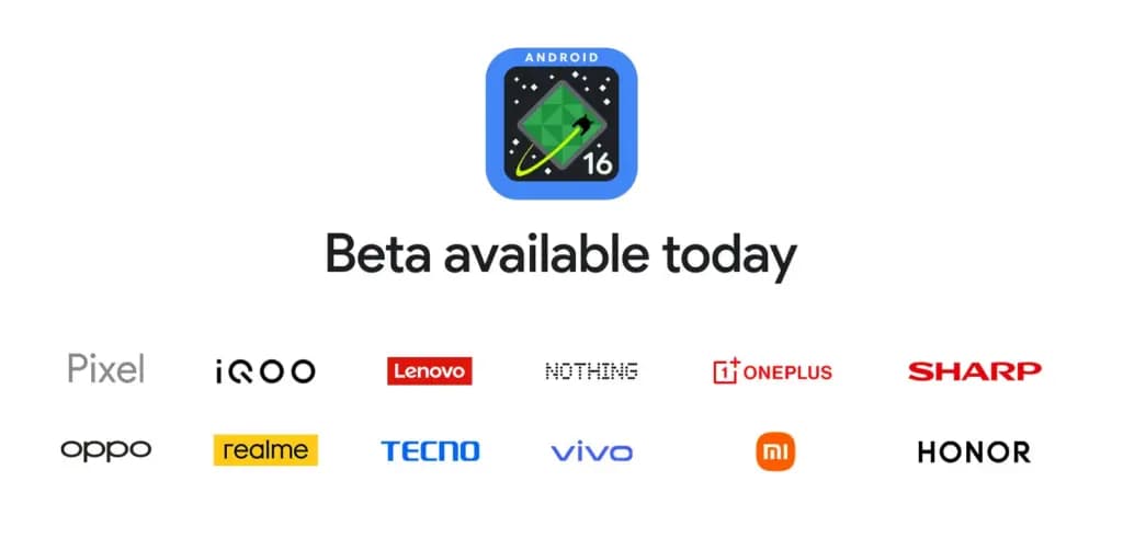 Android 16 Beta launch