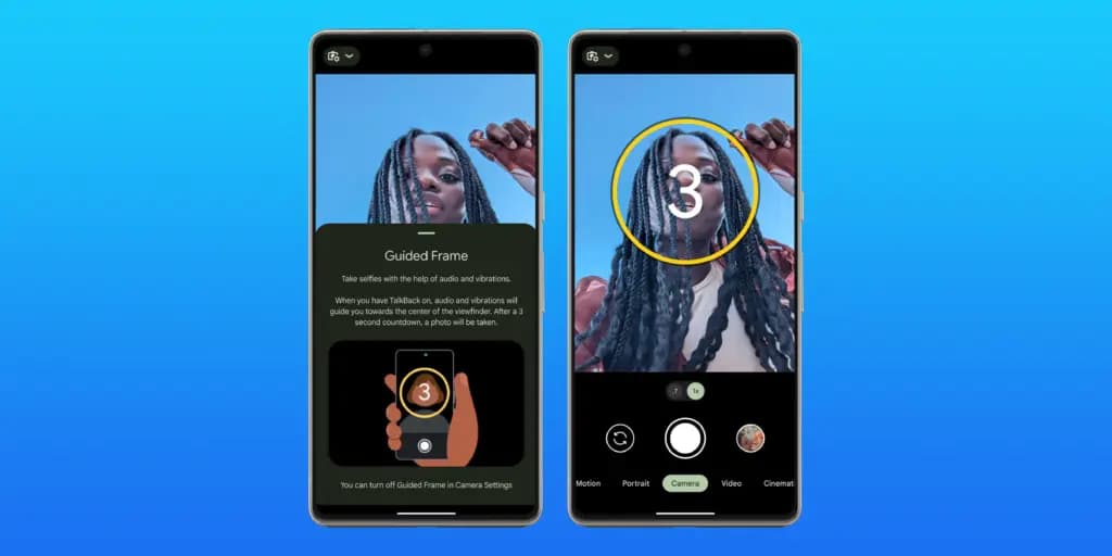 google pixel camera guided frame