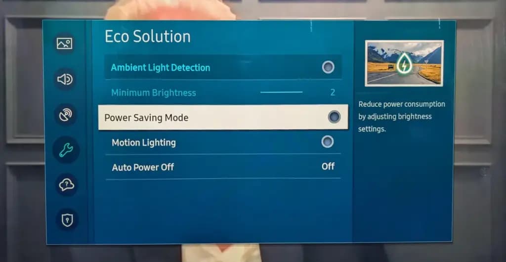 samsung eco mode
