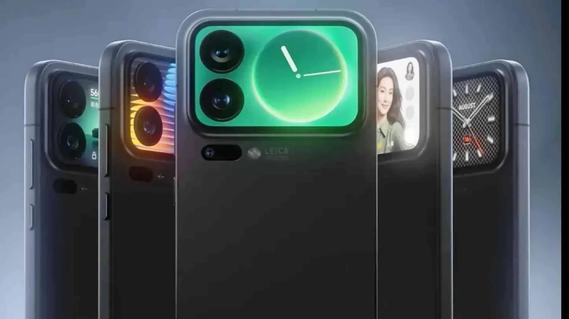xiaomi 17 pro max magic back screen