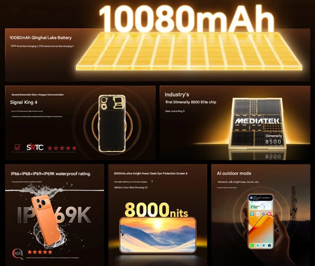 honor power 2 specs
