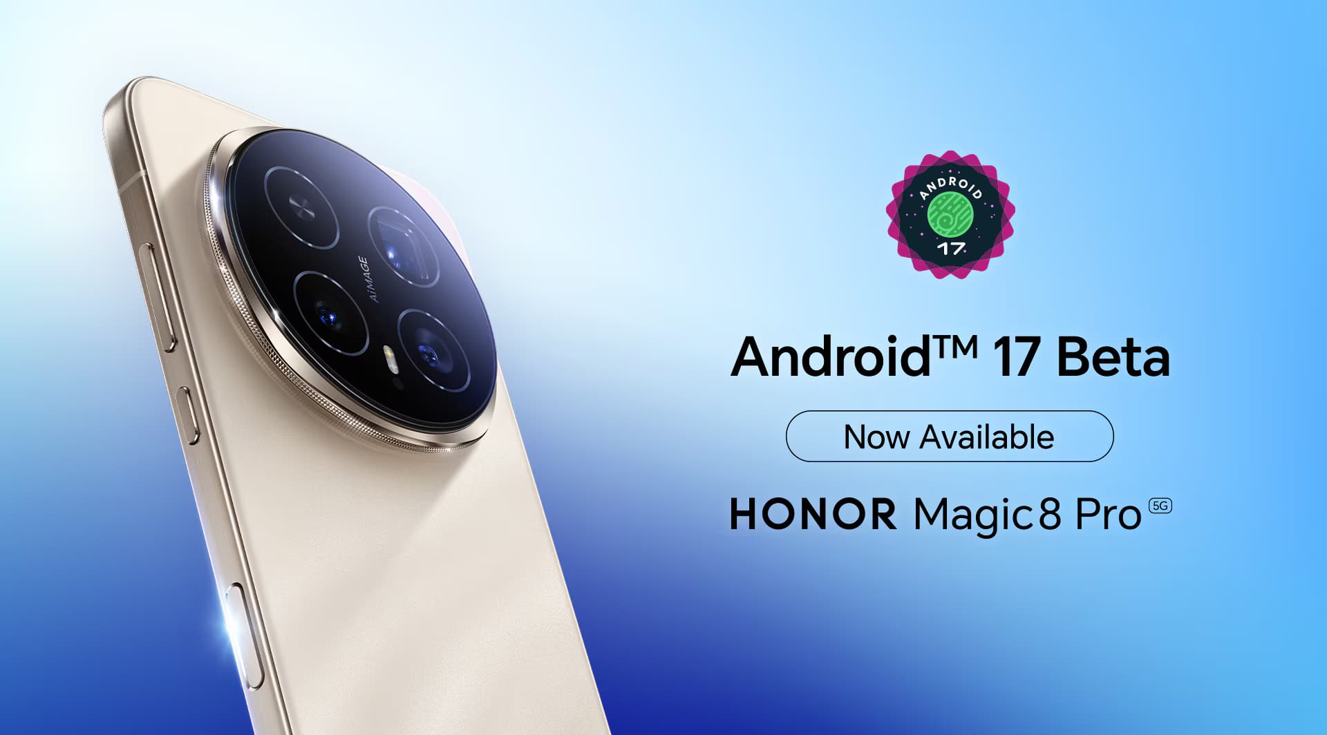 honort magic 8 android 17 update beta