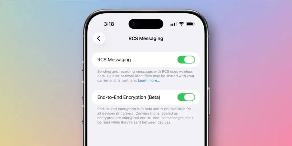 Apple Brings End-to-End Encrypted RCS Messaging to iPhone and Android