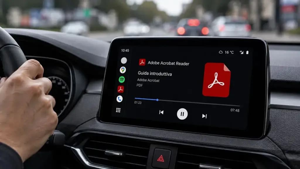 android auto adobe acrobat reader