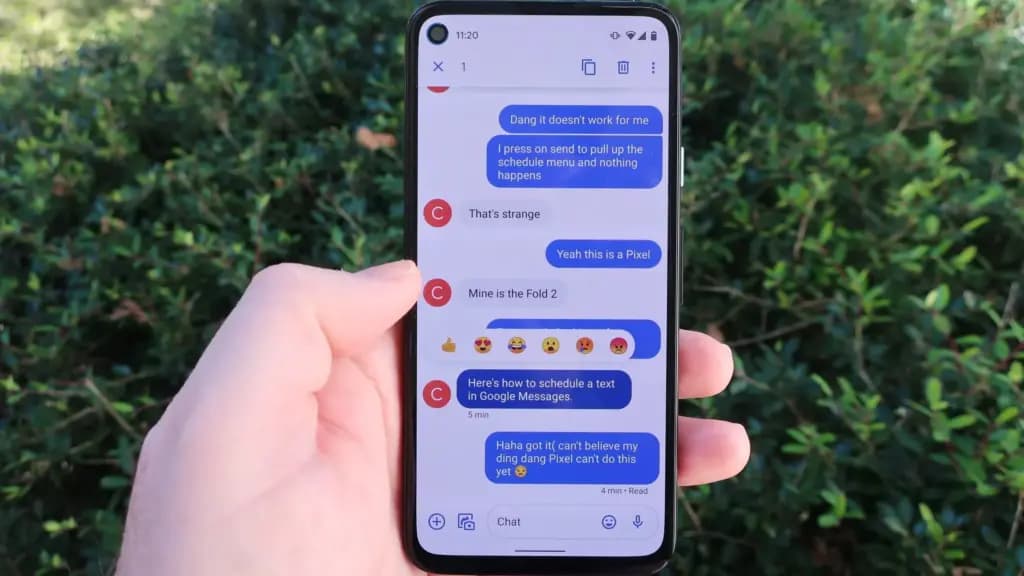 google messeges update