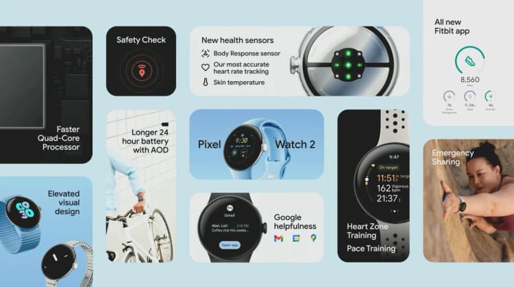 pixel watch features
