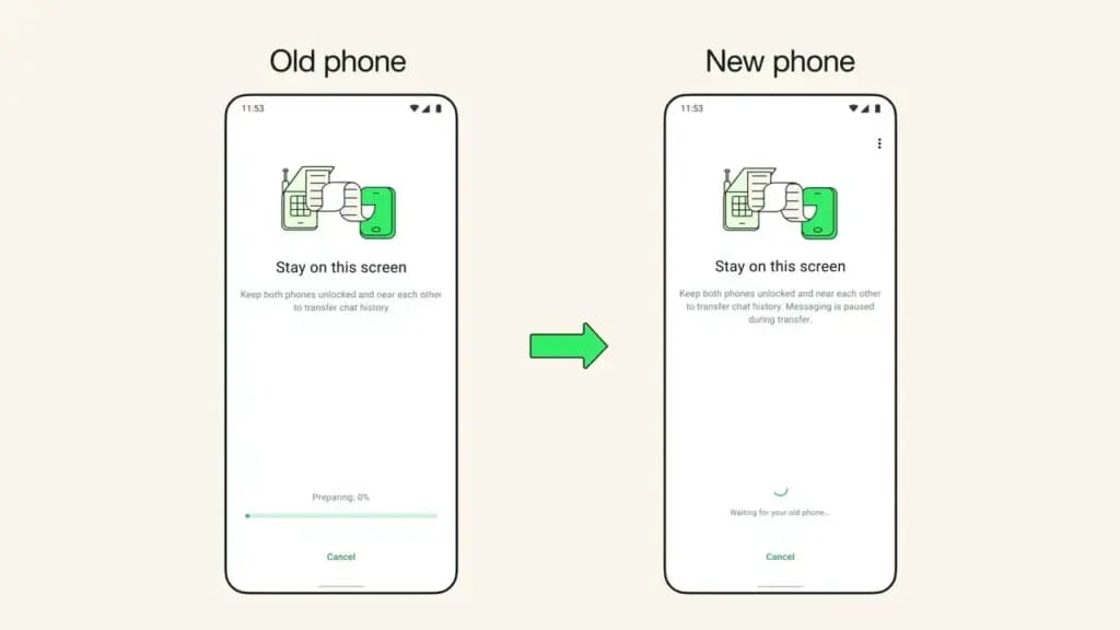 How to transfer WhatsApp chats
