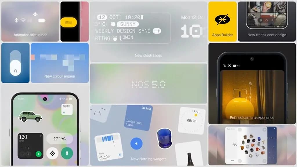Nothing OS 5.0 announced banner