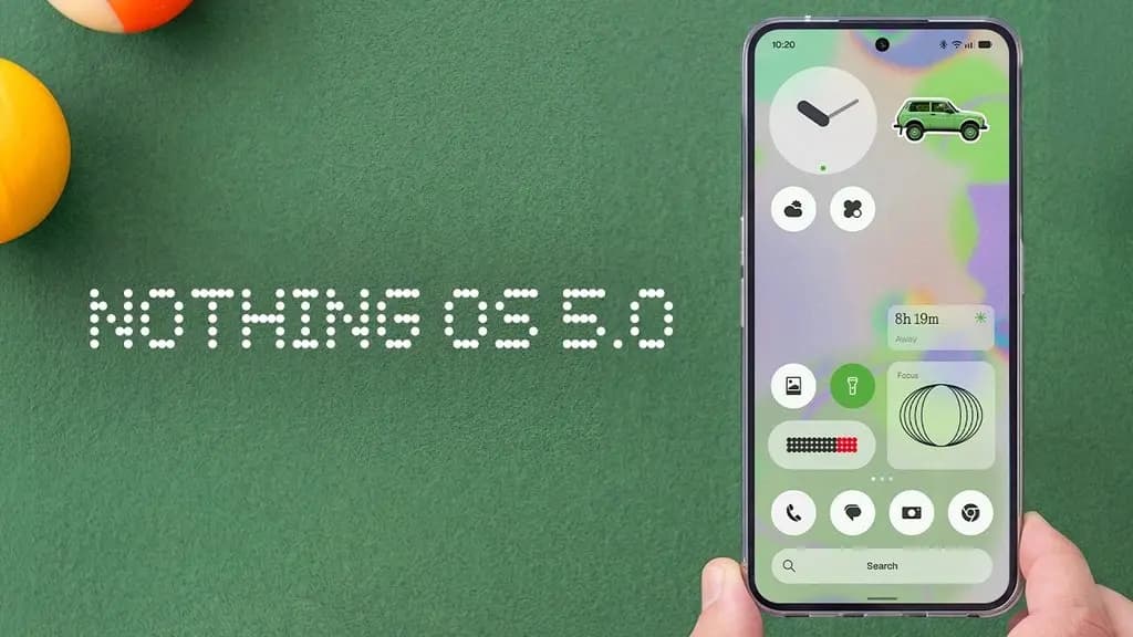 Nothing OS 5.0 announced