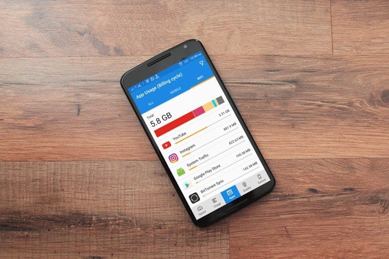 Restrict apps data network usage in Android