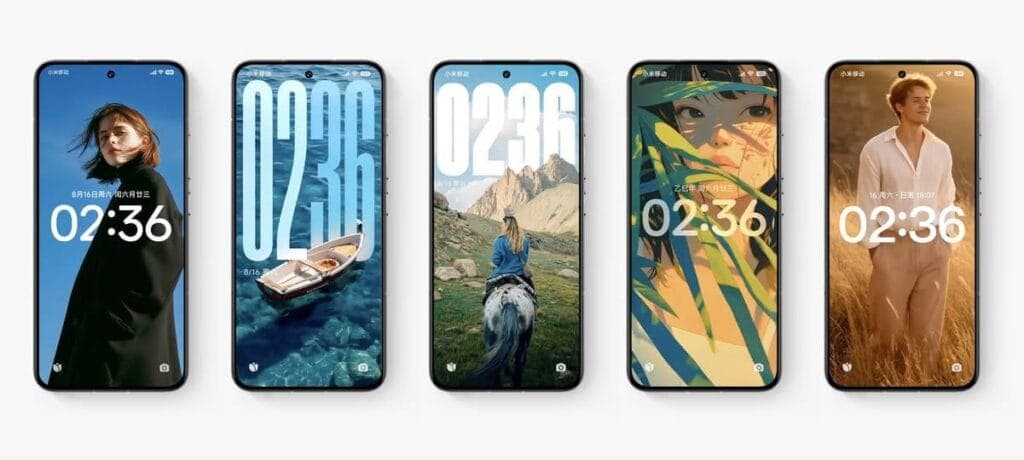 hyperos 3.0 lockscreen customization