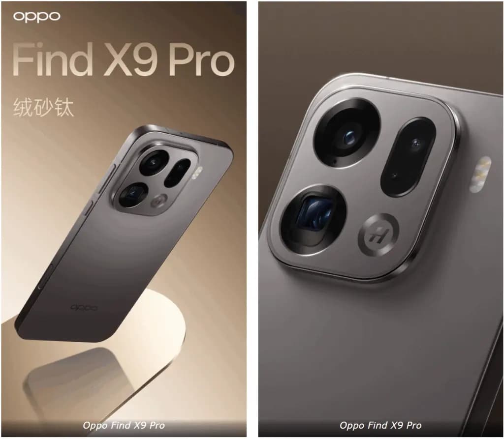 oppo find x9 camera setup