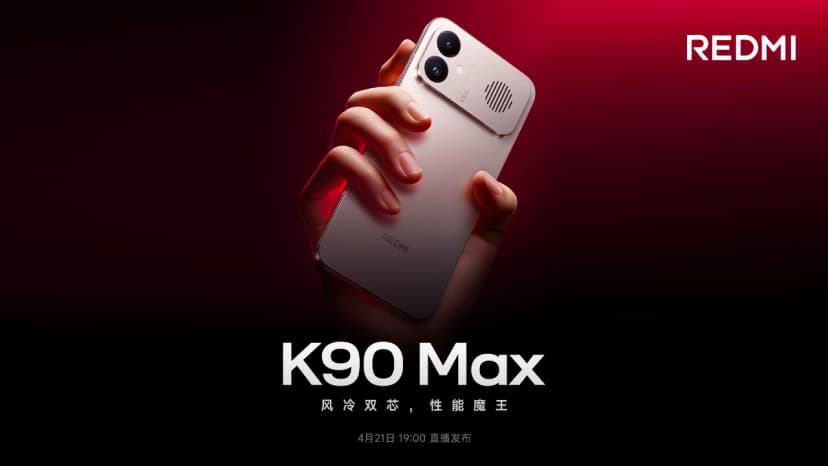 Redmi K90 Max Goes All-In on Power – Massive Battery and Fan Cooling Revealed