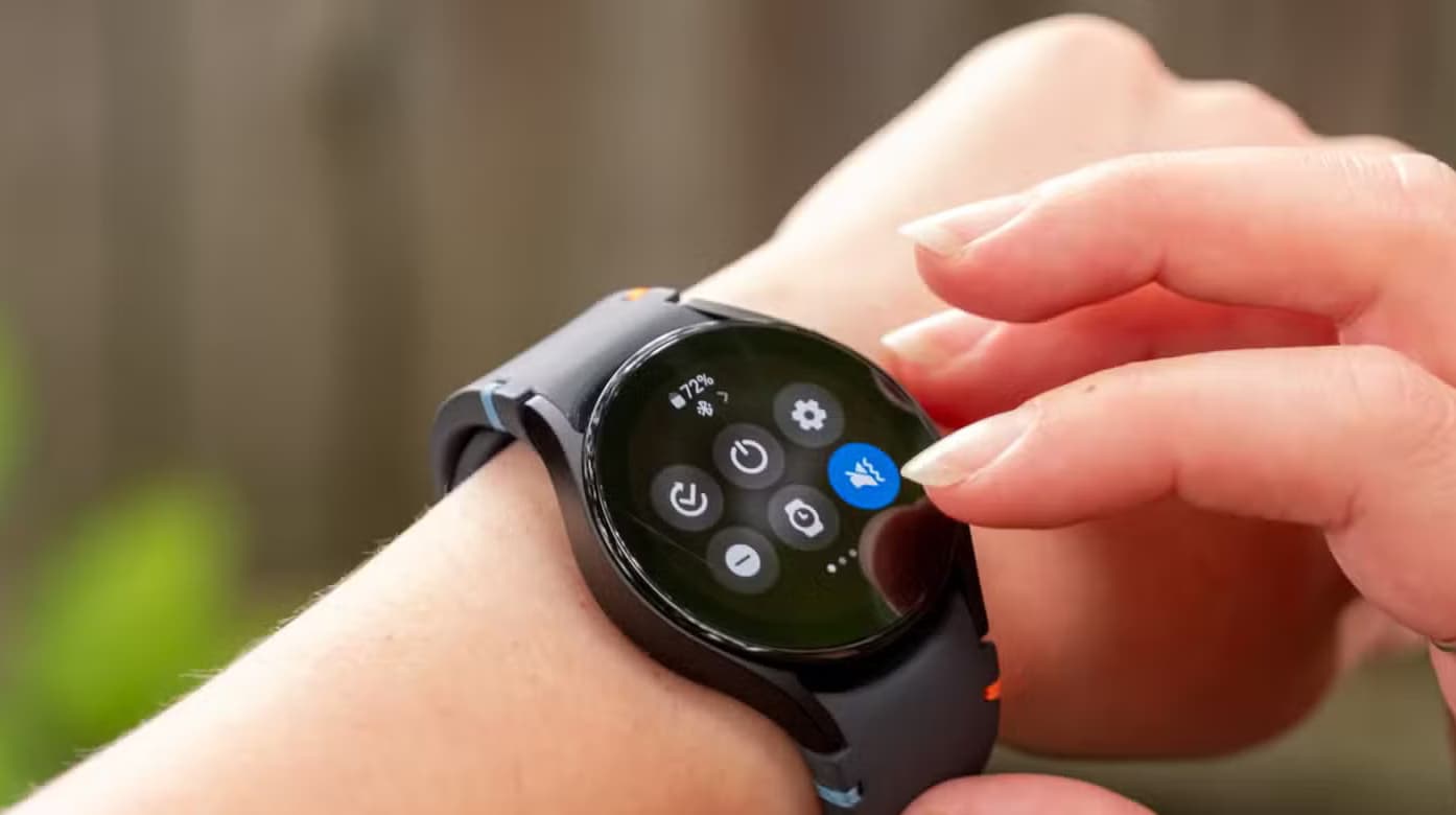 samsung galaxy watch fe quick settings