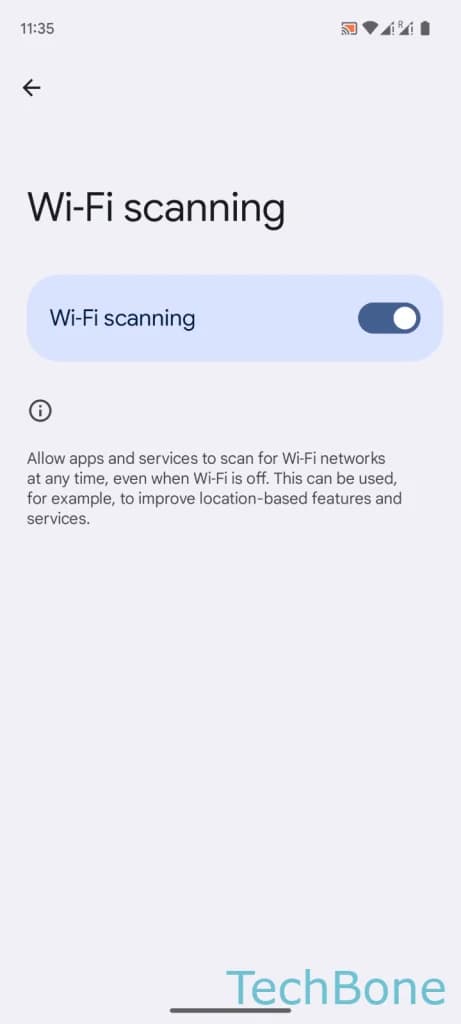 android wi-fi and bluetooth scanning