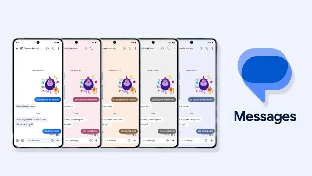 google messeges themes