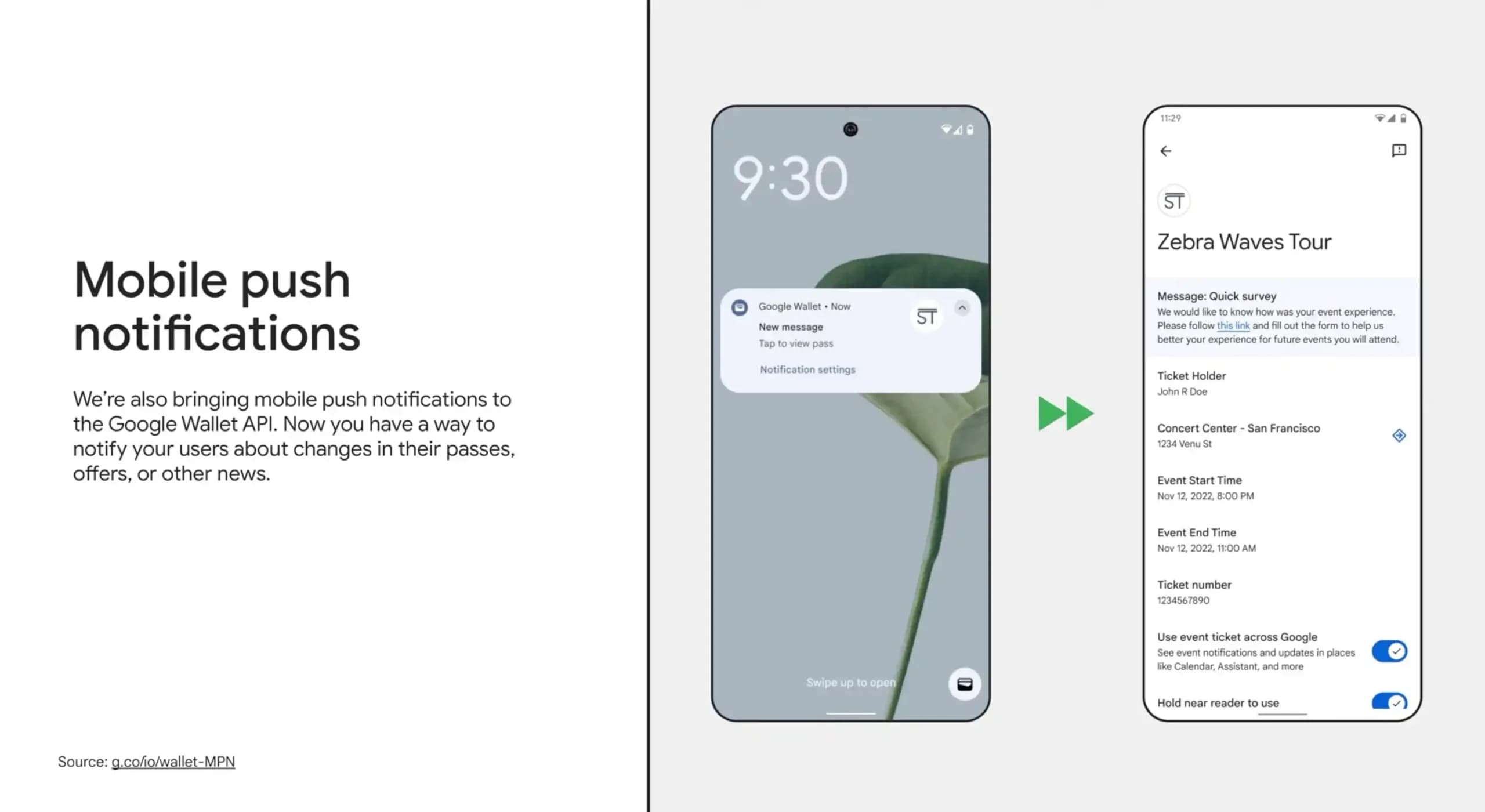Google Wallet adds notifications feed and expands digital passport support