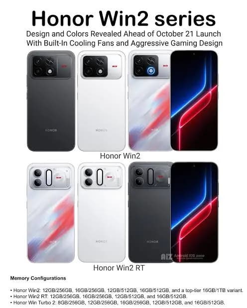 honor win2 series launch in china
