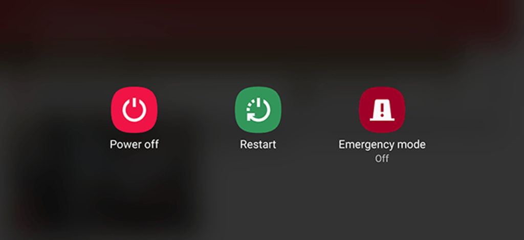 android samsung power options