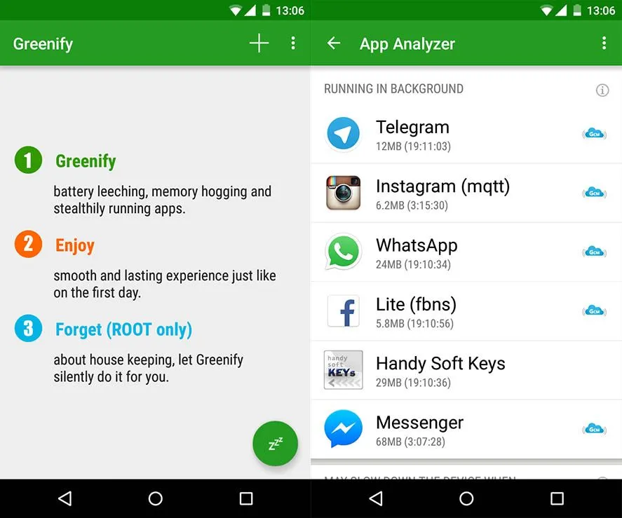 Greenify speeds up your Android 4 greenify en screenshot
