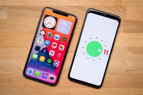 android 11 vs ios 14