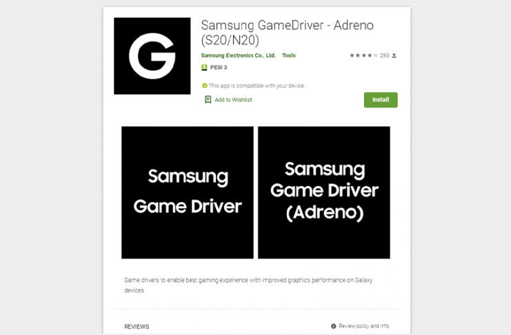 Samsung GameDriver