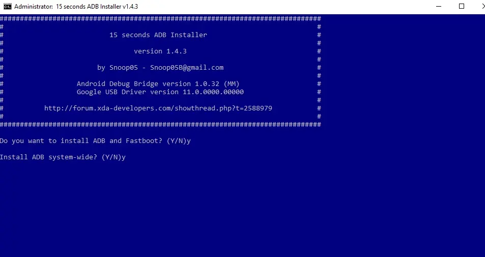 The complete guide to install ADB on any platform 5 adb installer