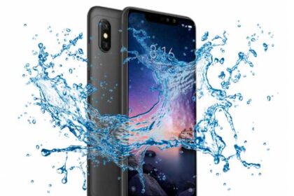 Xiaomi Redmi Note 6 Pro har ett vattentatt eller stankskydd