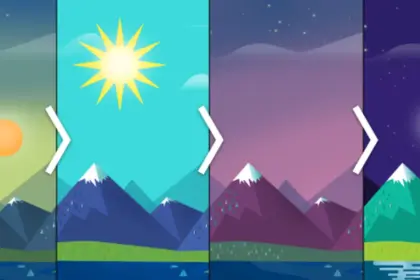 change wallpaper day