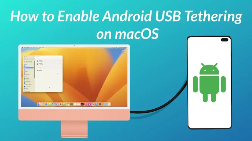 Configure Android USB tethering on macOS 11 mac os android tethering