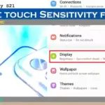 increase touch sensitivity on a Android
