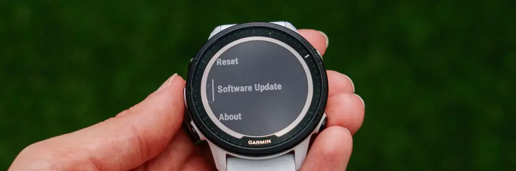 garmin software update