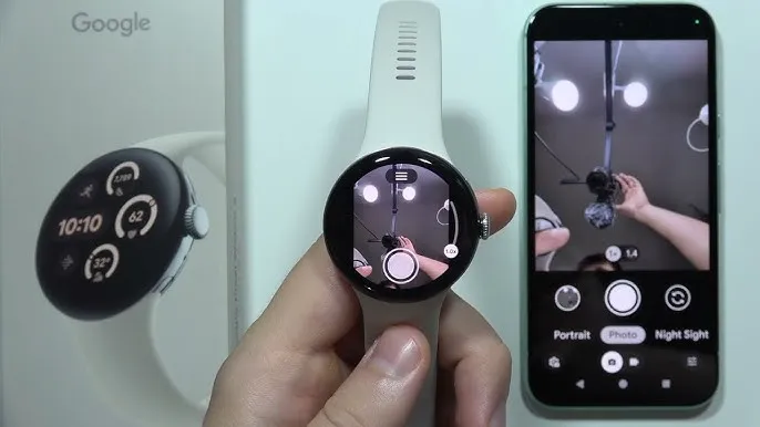 Pixel Watch 3 as a camera remote