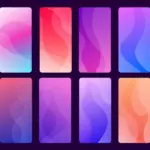 mobile iphone change background