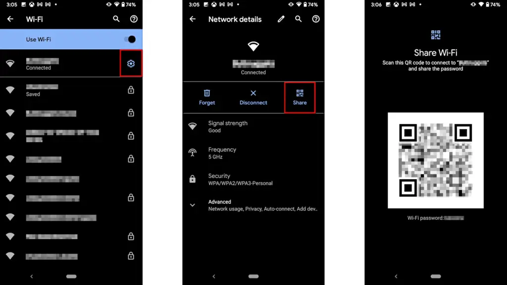 6 useful connectivity features you should know 6 android share network password
