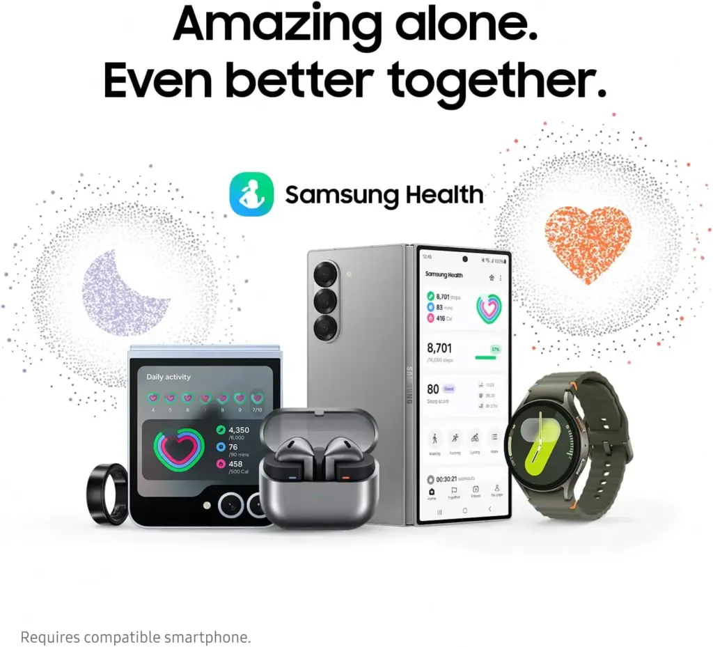 #dealalert - Samsung Galaxy Watch 7 is $100 off on Amazon 7 samsung galaxy watch 7 health tracking