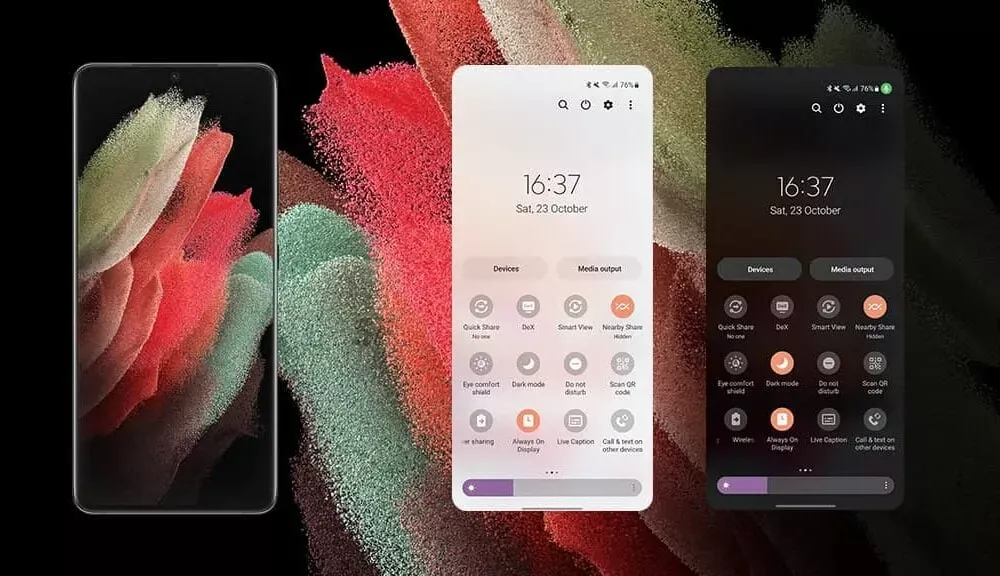 8 tips to increase your Samsung device battery life 7 Dark mode feature