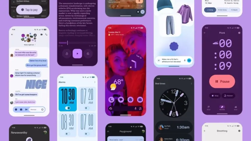 Google Android 16 Material 3 Exp