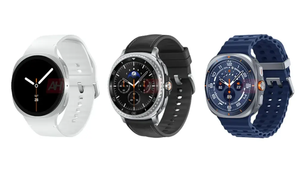 New #leak with Galaxy Watch 8 and Galaxy Watch Ultra design and colors 6 galaxy watch 8 2025 leak design