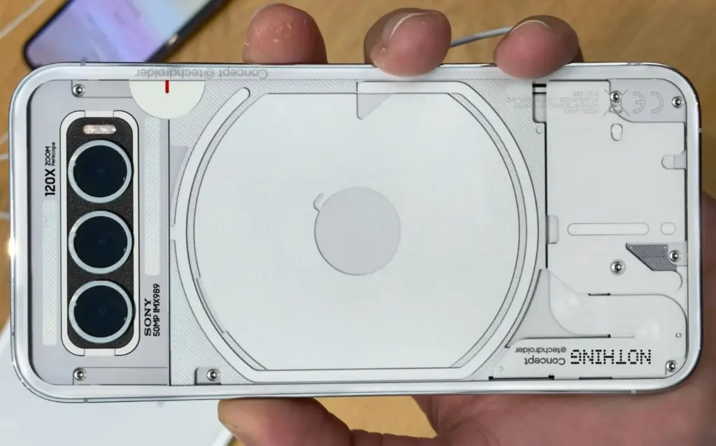 Nothing Phone 3: something new? 7 Nothing Phone 3 design