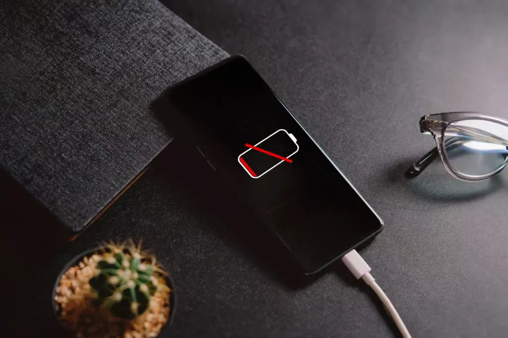 Does fully charging your Android device damage the battery? 6 an android with a dead battery c