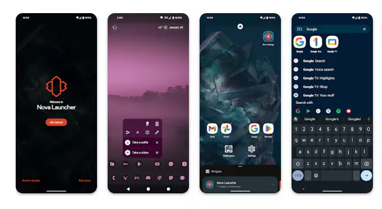 Some of the best Android Launchers in 2025 4 android launcher - nova launcher